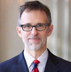 A man wearing a suit