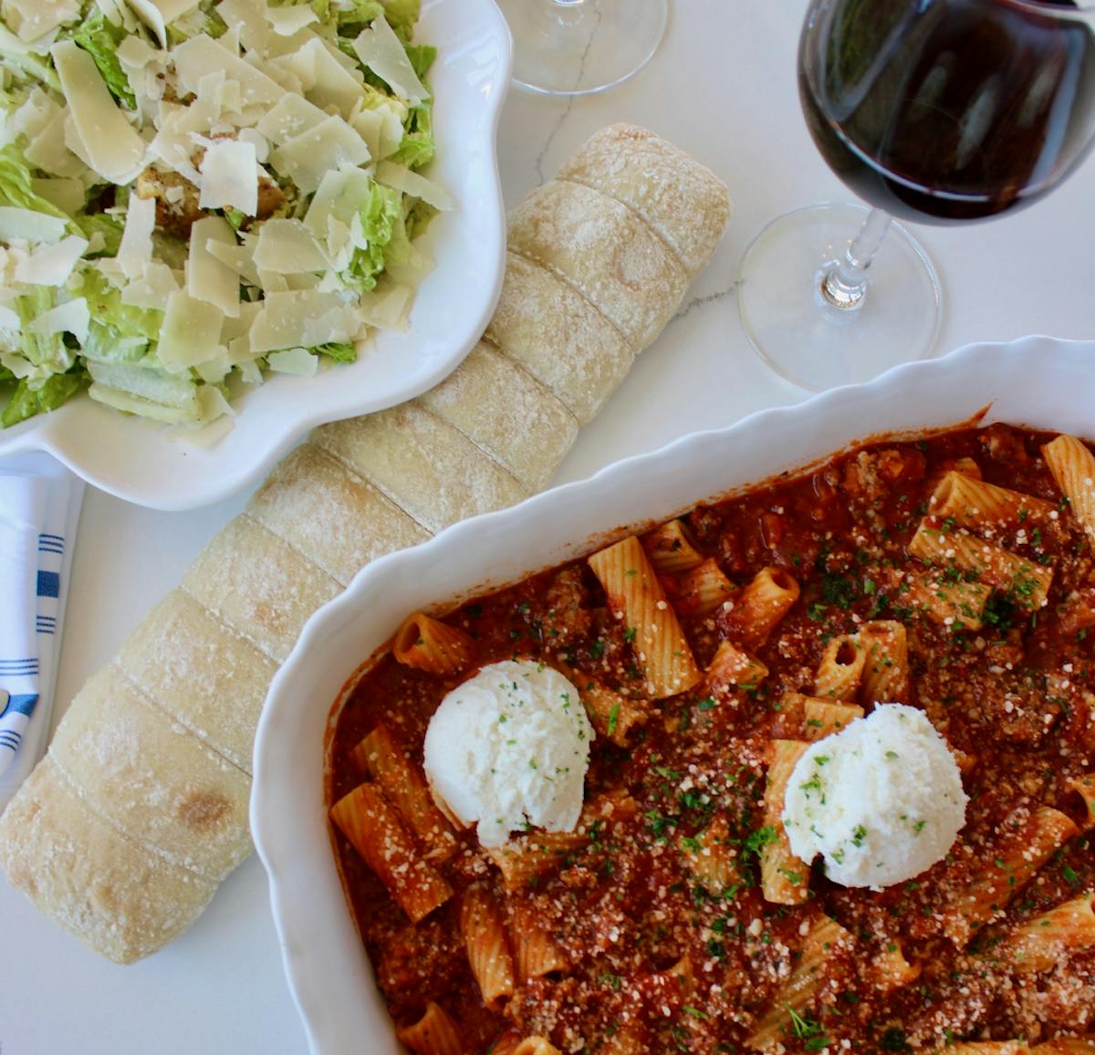 a plate of food