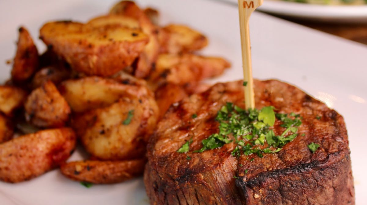 a close up of a plate of food