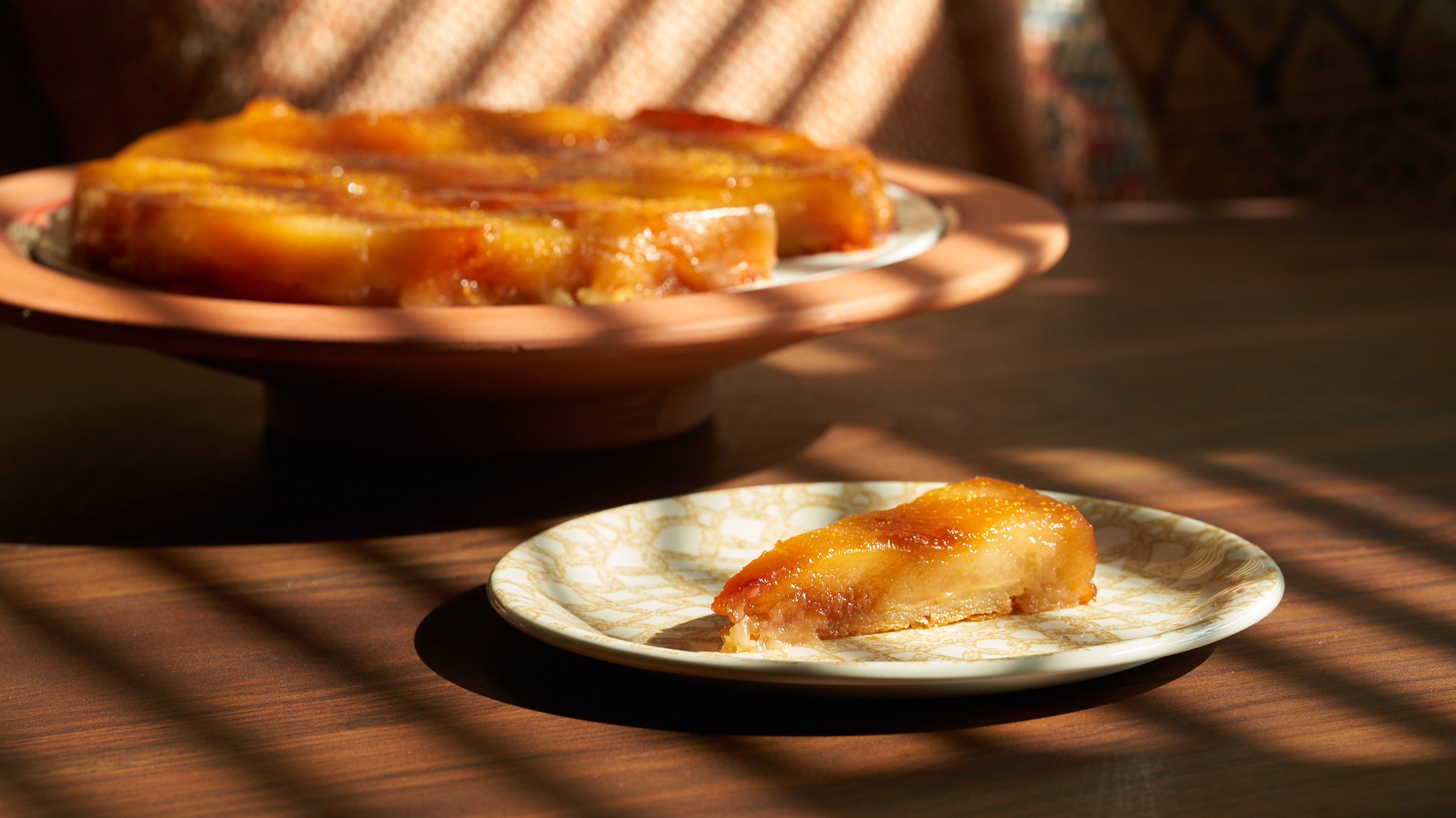 a plate of food on a table