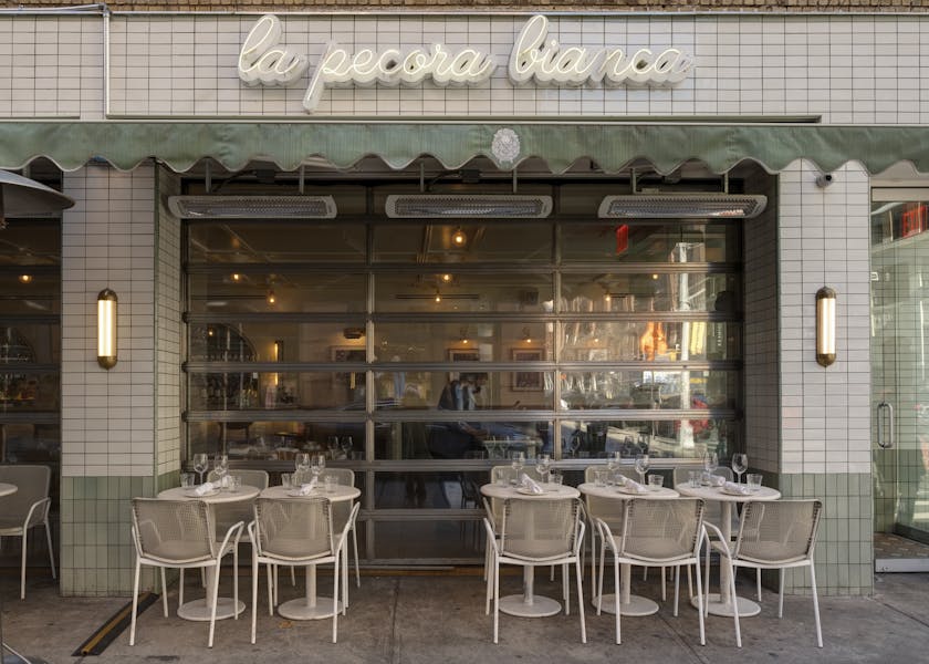 SoHo Hours + Location La Pecora Bianca Italian Restaurants in New