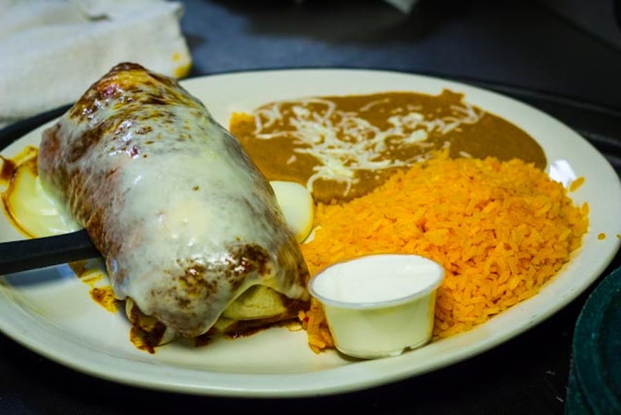 9 Jumbo Burritos on Mondays & Wednesdays El Beso