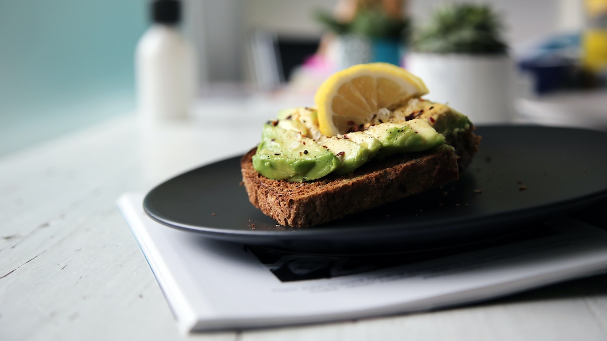 a close up of a sandwich on a plate