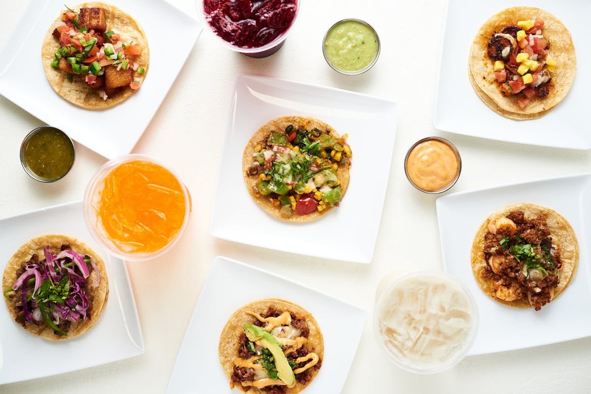 a variety of different types of food on a plate