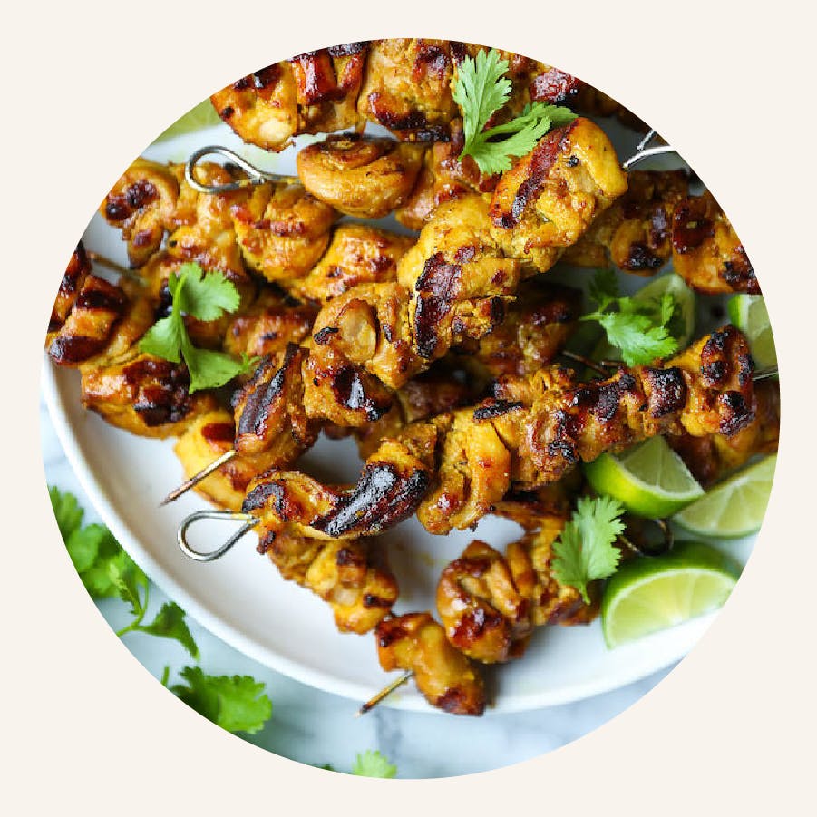 a plate of food