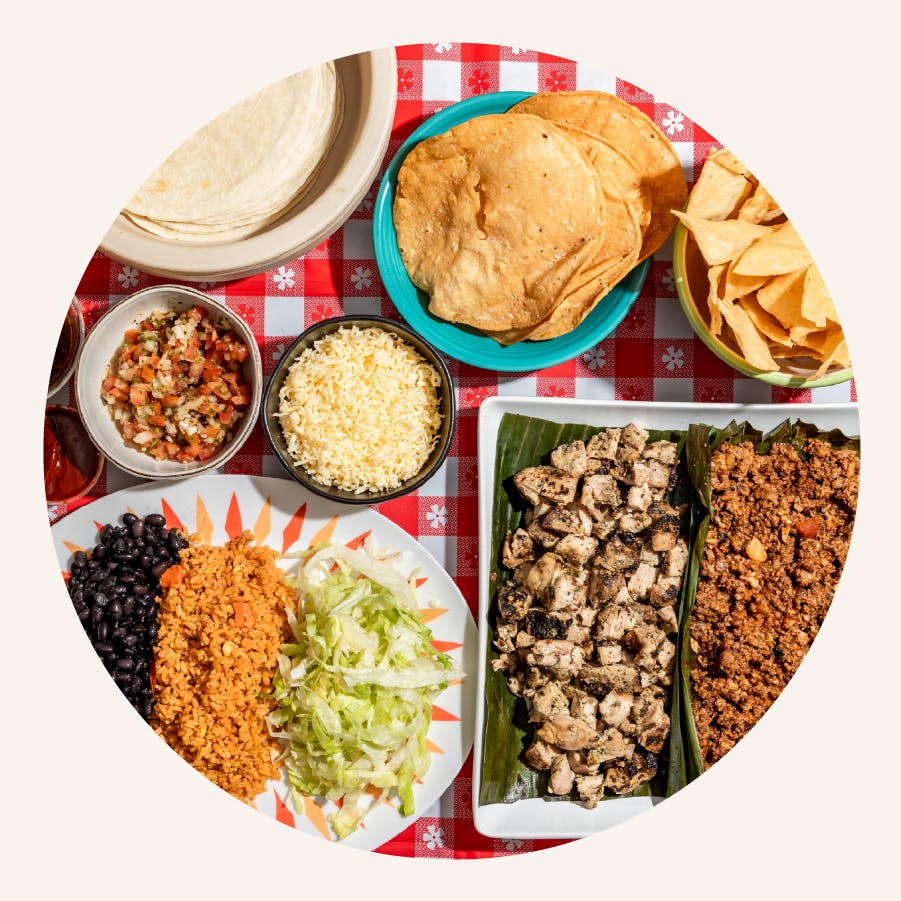 a plate of food