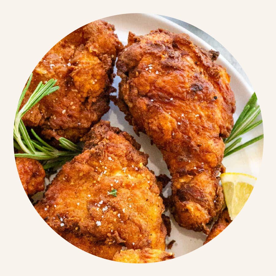 a plate of food