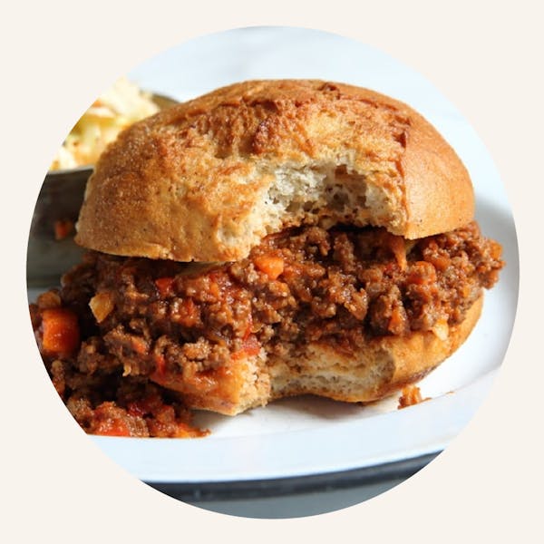 a sandwich on a plate