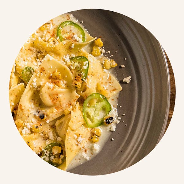 a plate of food