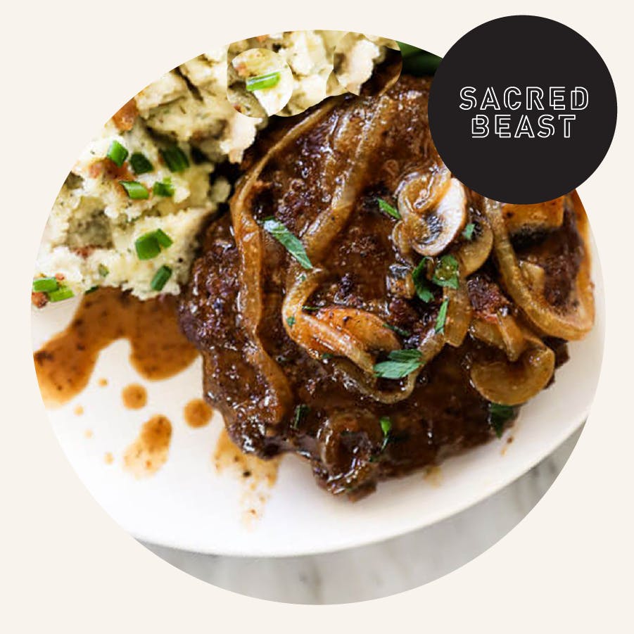 a plate of food