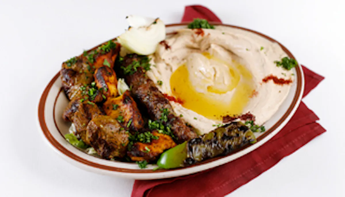 a plate of food