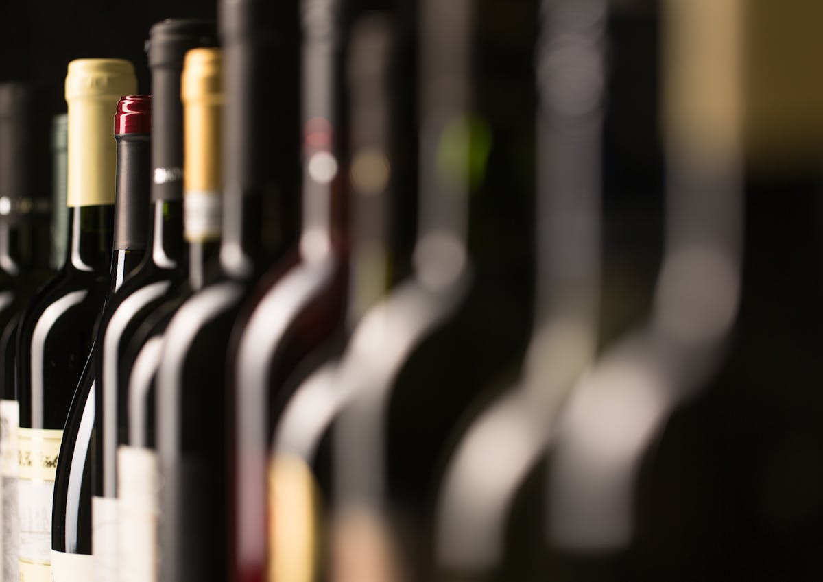 a close up of a bottle