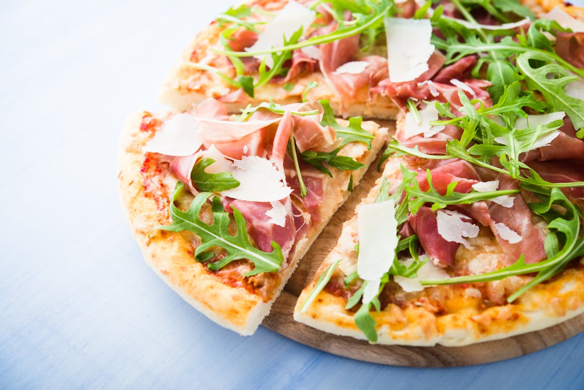 a slice of pizza