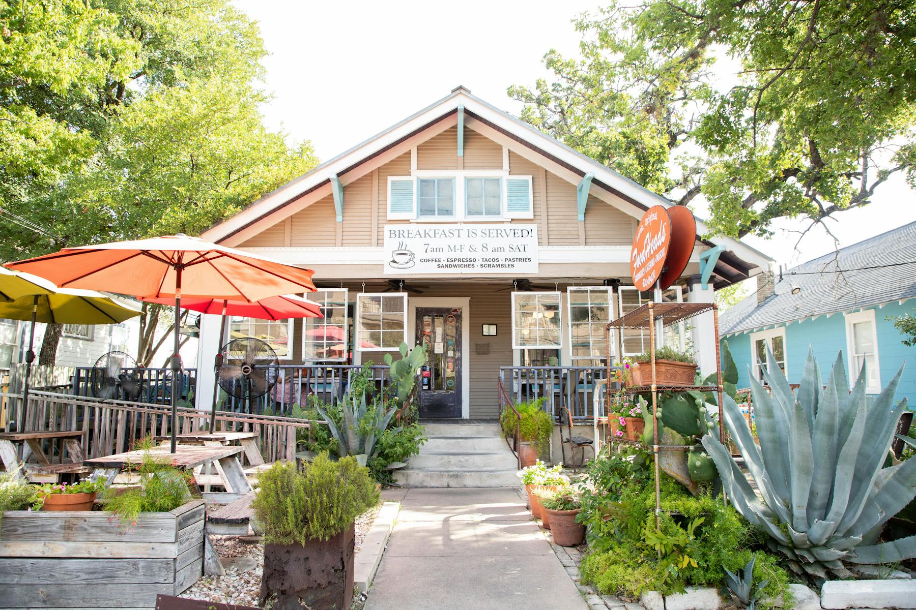 restaurant view from the outside