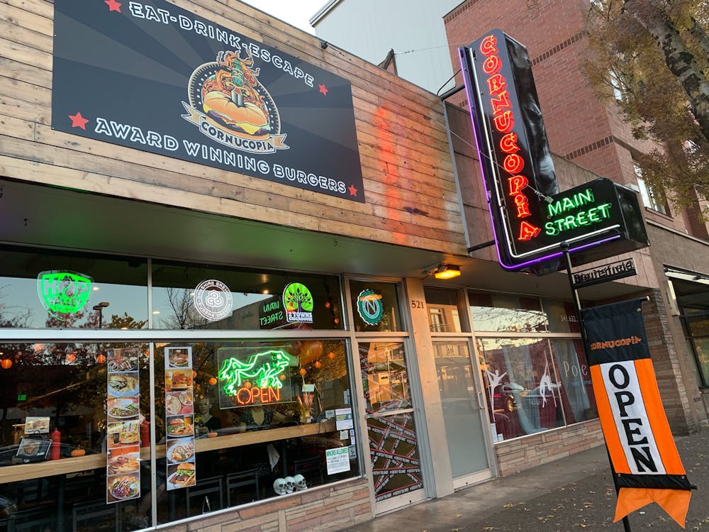 a store inside of a building