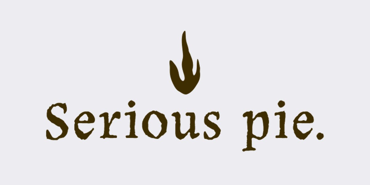 Serious Pie Downtown restaurant logo - View nutrition facts, calories, and macros for menu items at 2001 4th Ave Seattle, WA 98121