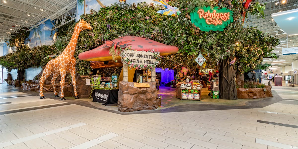 Katy Mills, TX | Hours + Location | Rainforest Cafe | Jungle-Themed