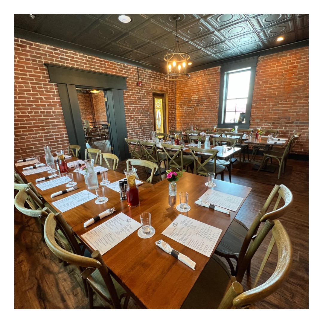 a dining room table