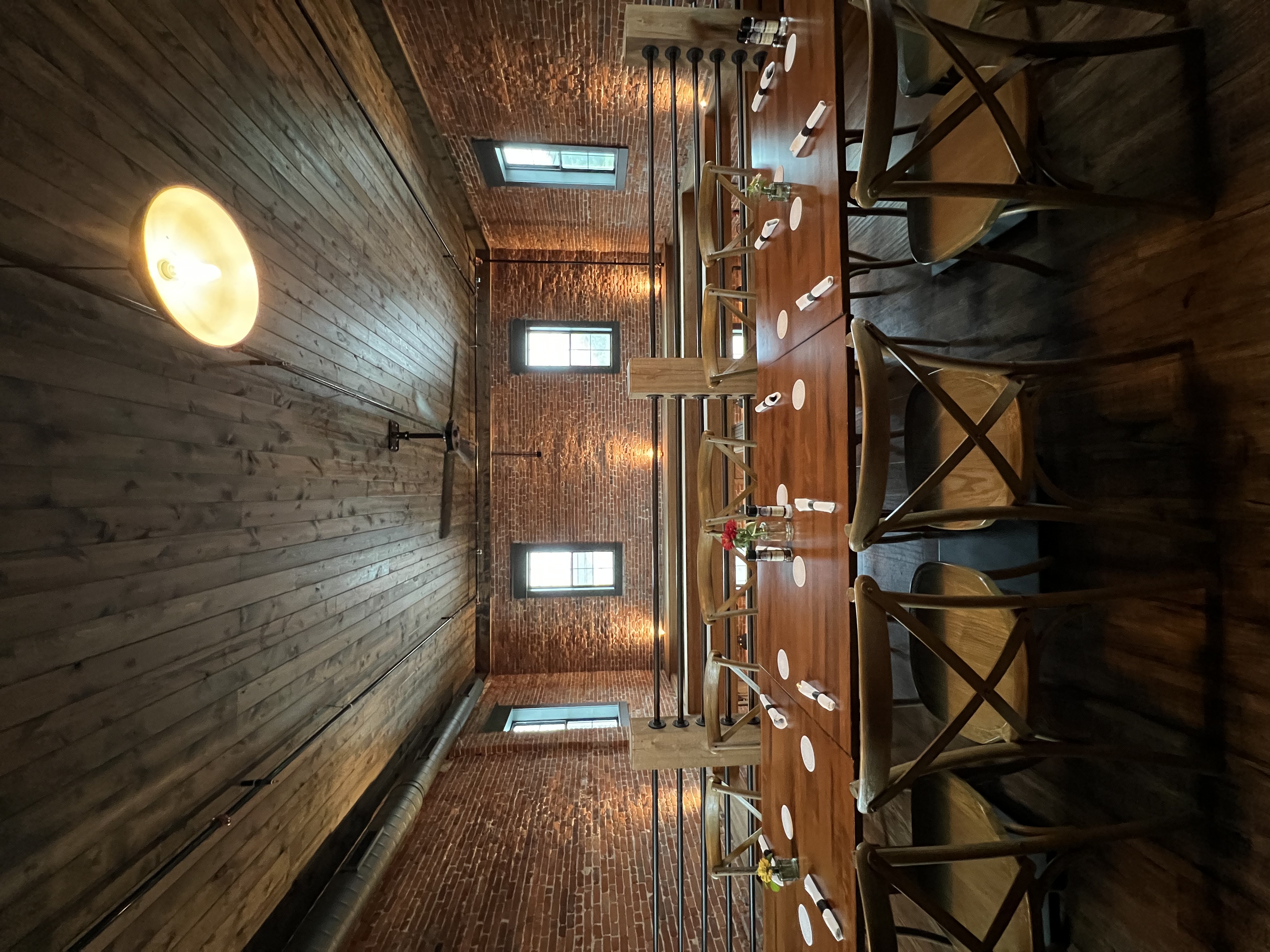 a dining room table