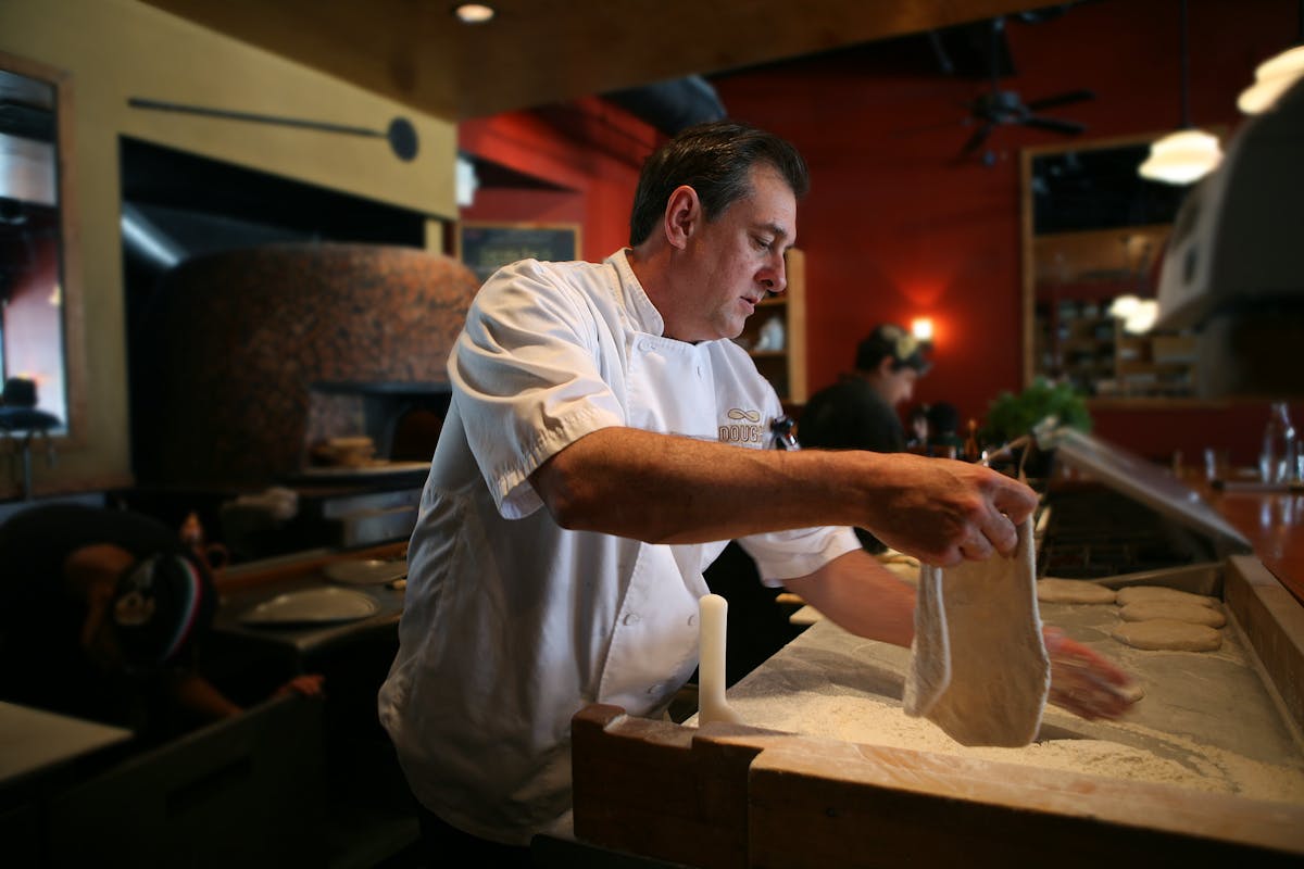 a man sitting at a table