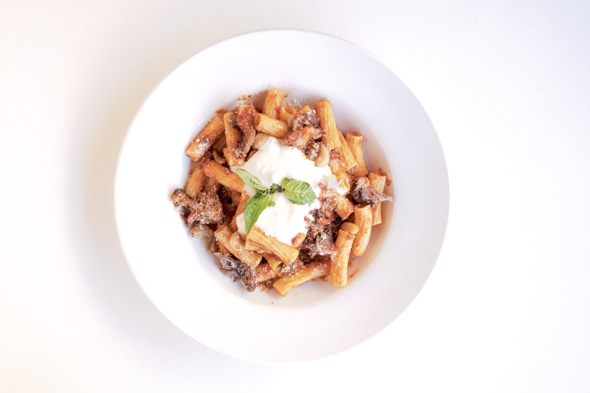 a plate of food