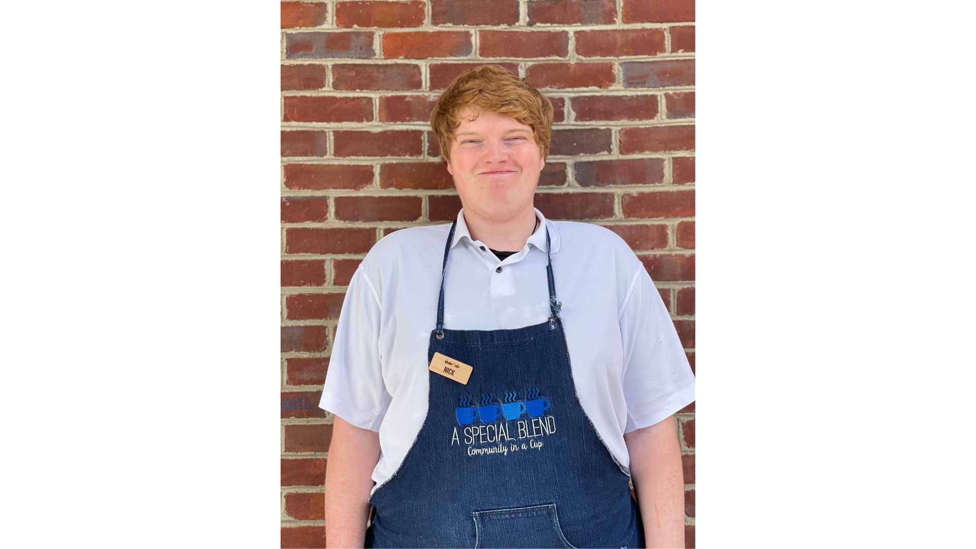 a person standing posing for the camera