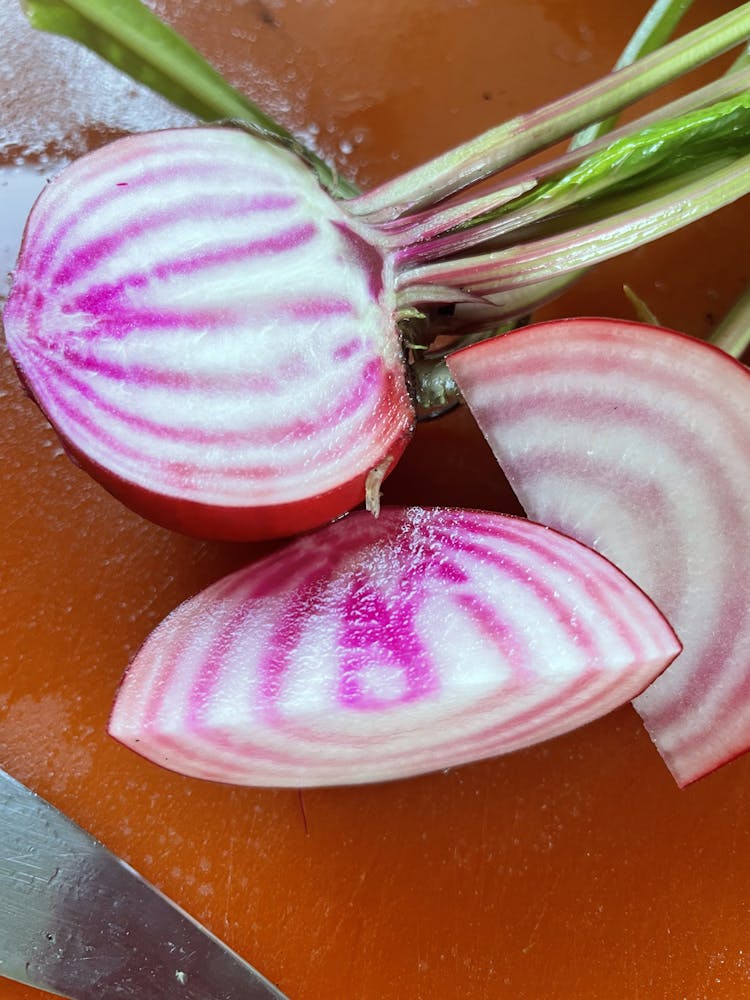 a close up of food on a table