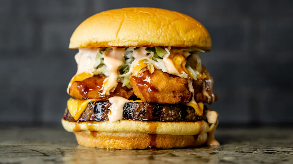 Chicken Teriyaki Double Smash