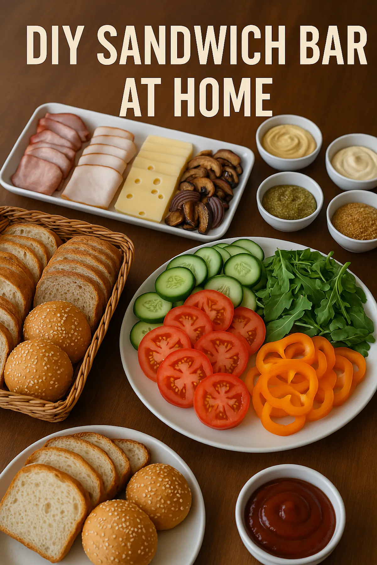 Sub Bar DIY Sandwich Bar Ideas for Parties & Easy Hosting