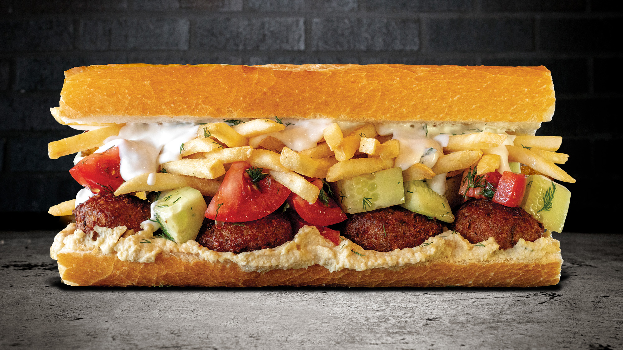 Vegan Fat Falafel