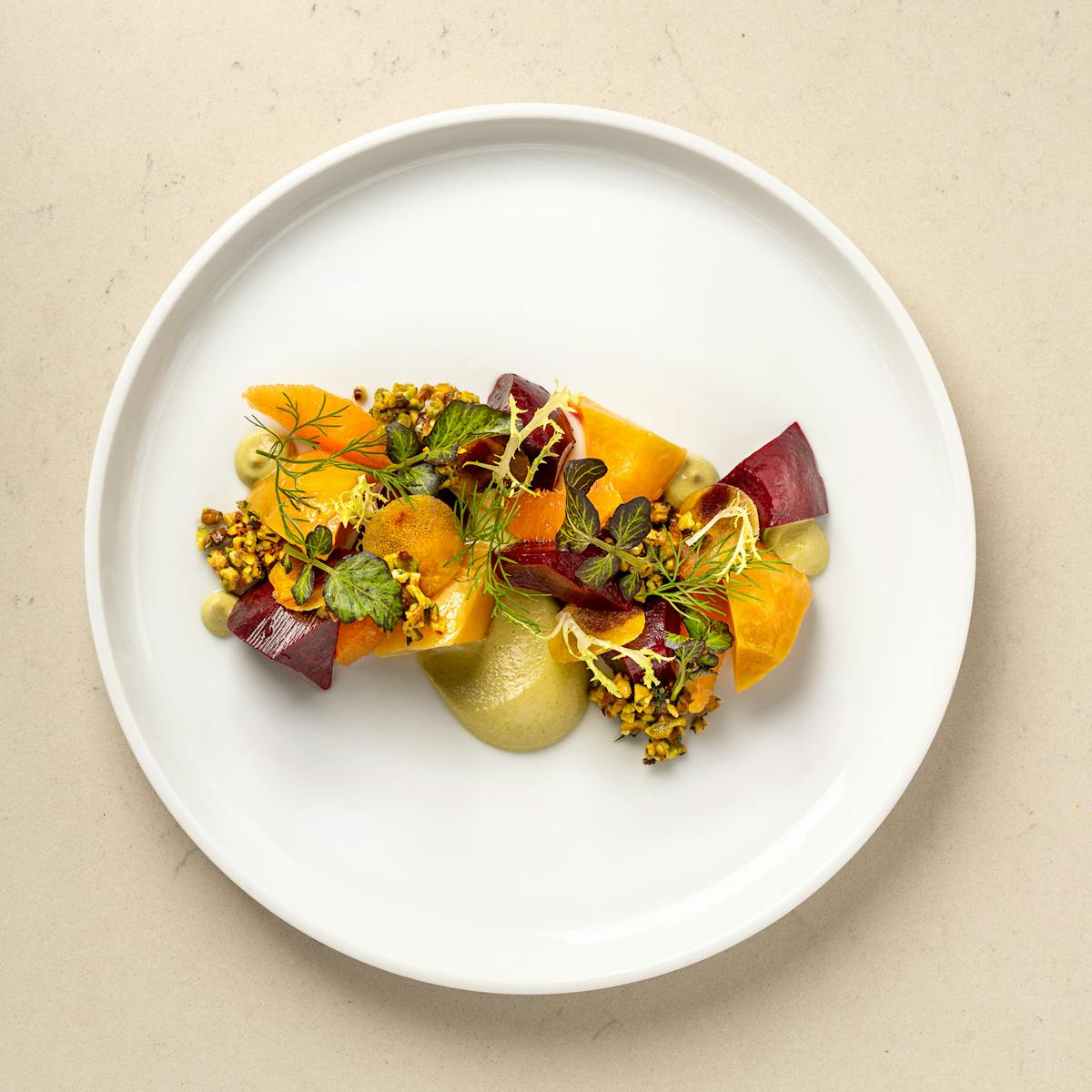 a plate of food