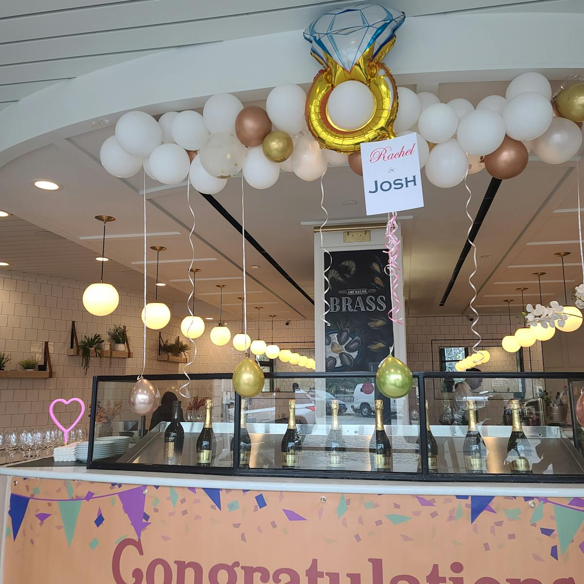 Balloon Arches, $100, done in house