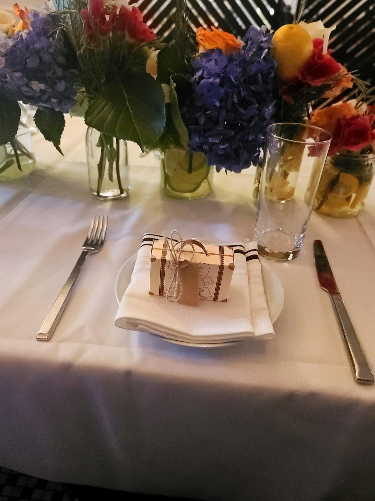 Personalized take aways for your guests