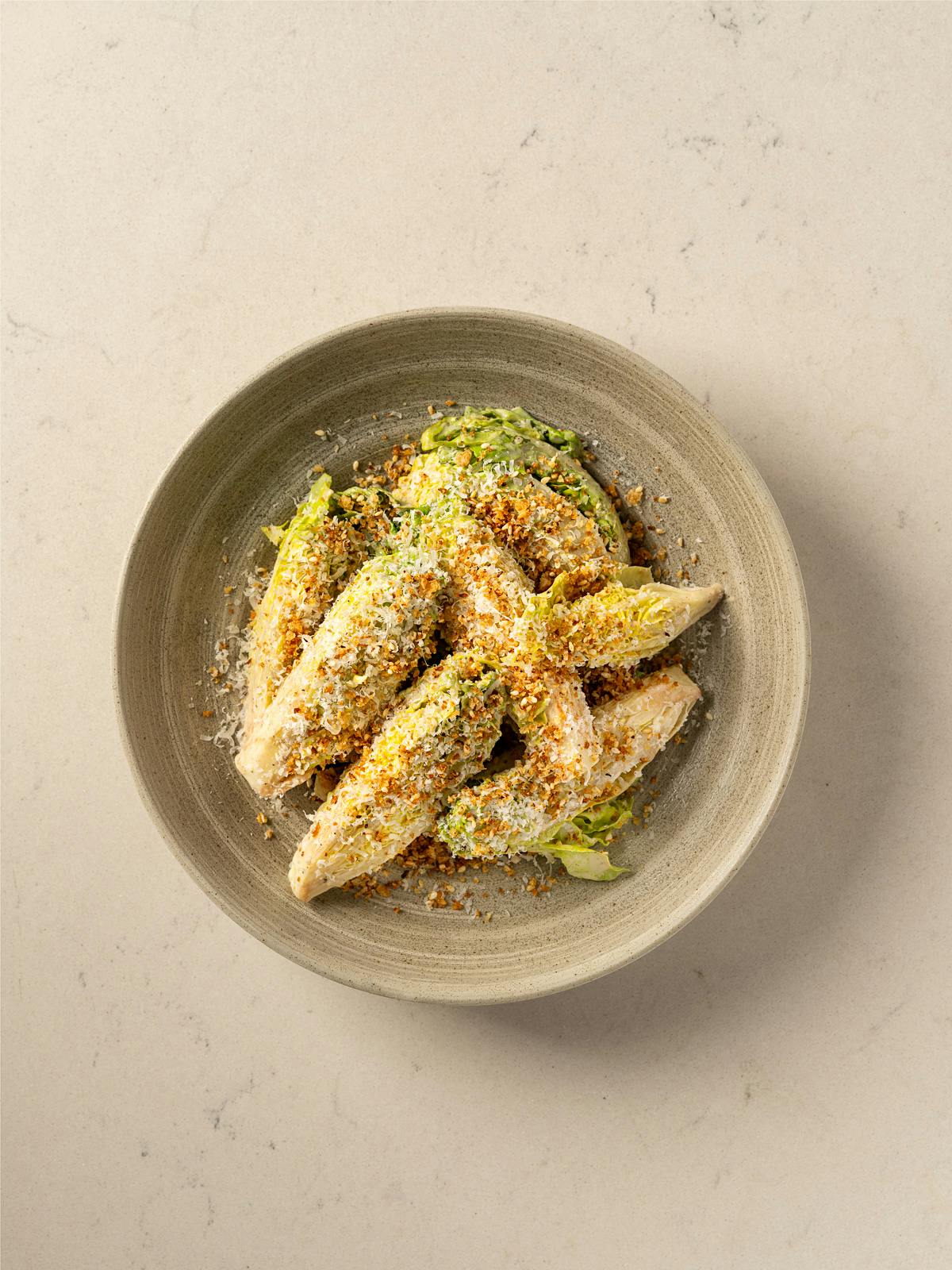 a bowl of food