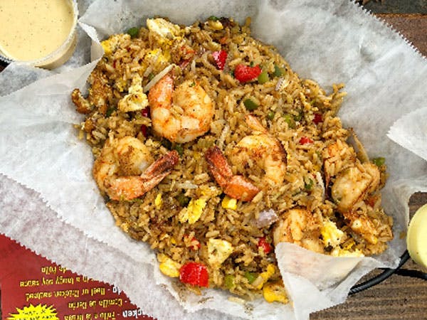 a close up of food on a table