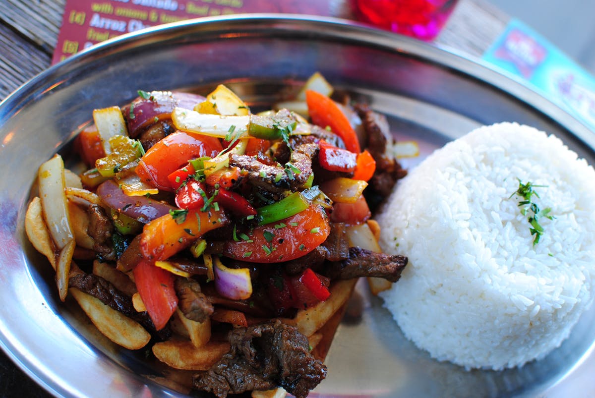 a plate of food