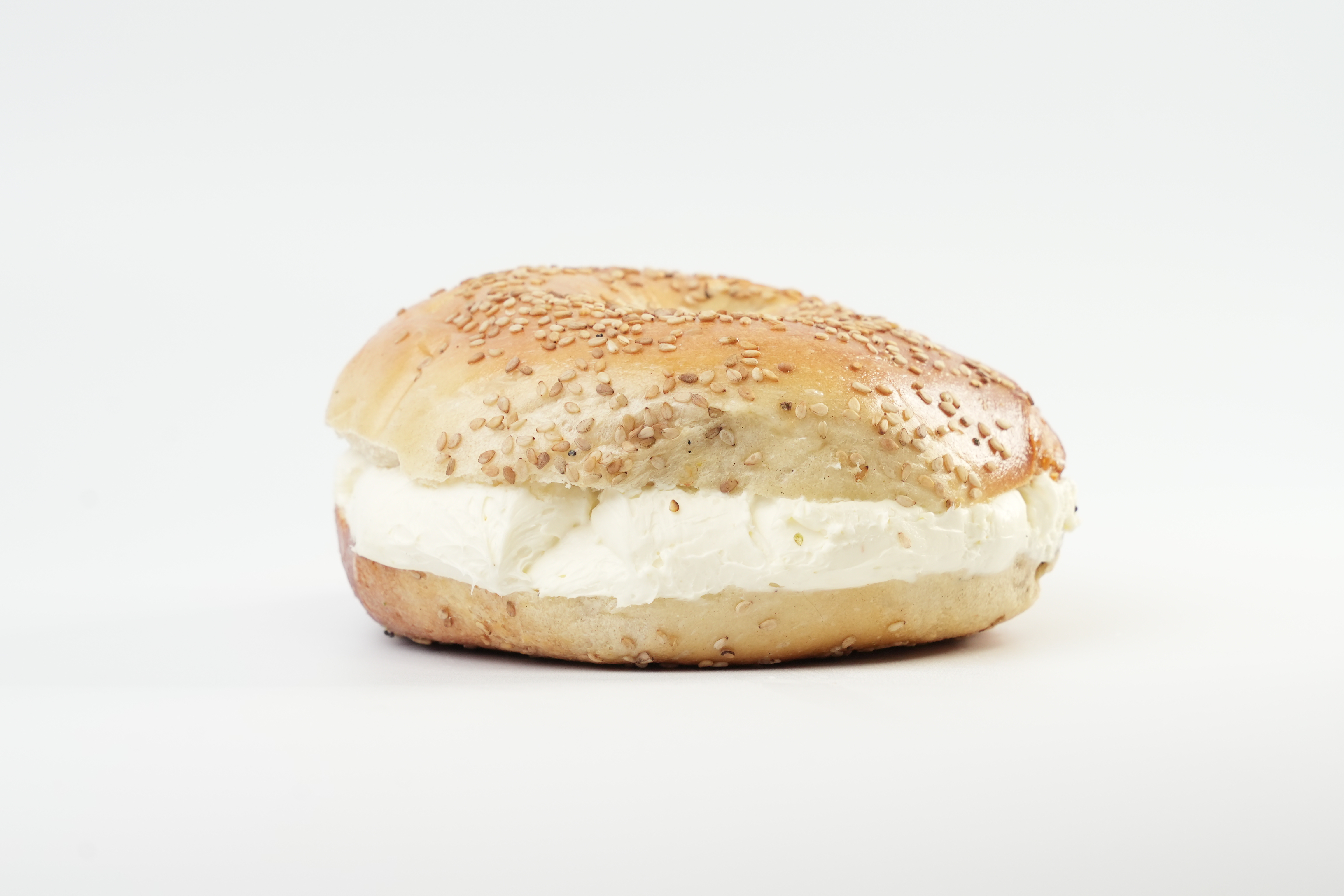 a close up of food on a plate