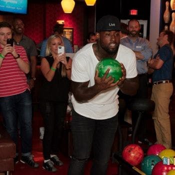 Delanie Walker et al. standing in a room
