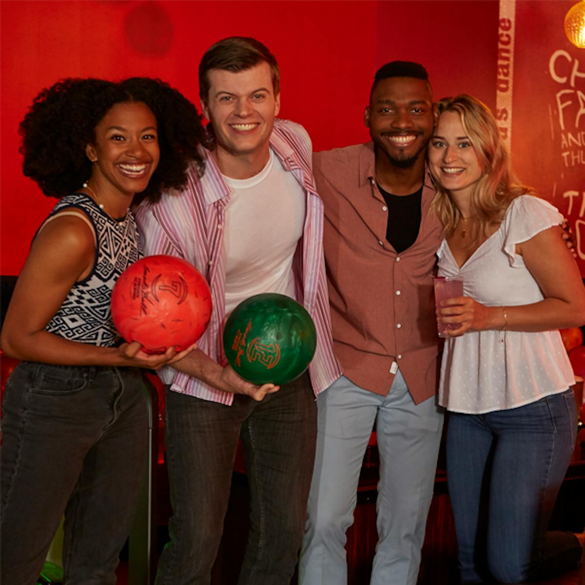 a group of people posing for a photo