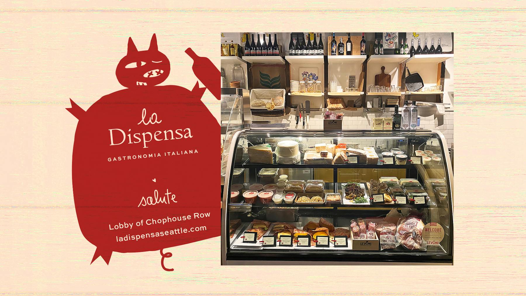 La Dispensa  Italian Deli, Market & Gastronomy Concept