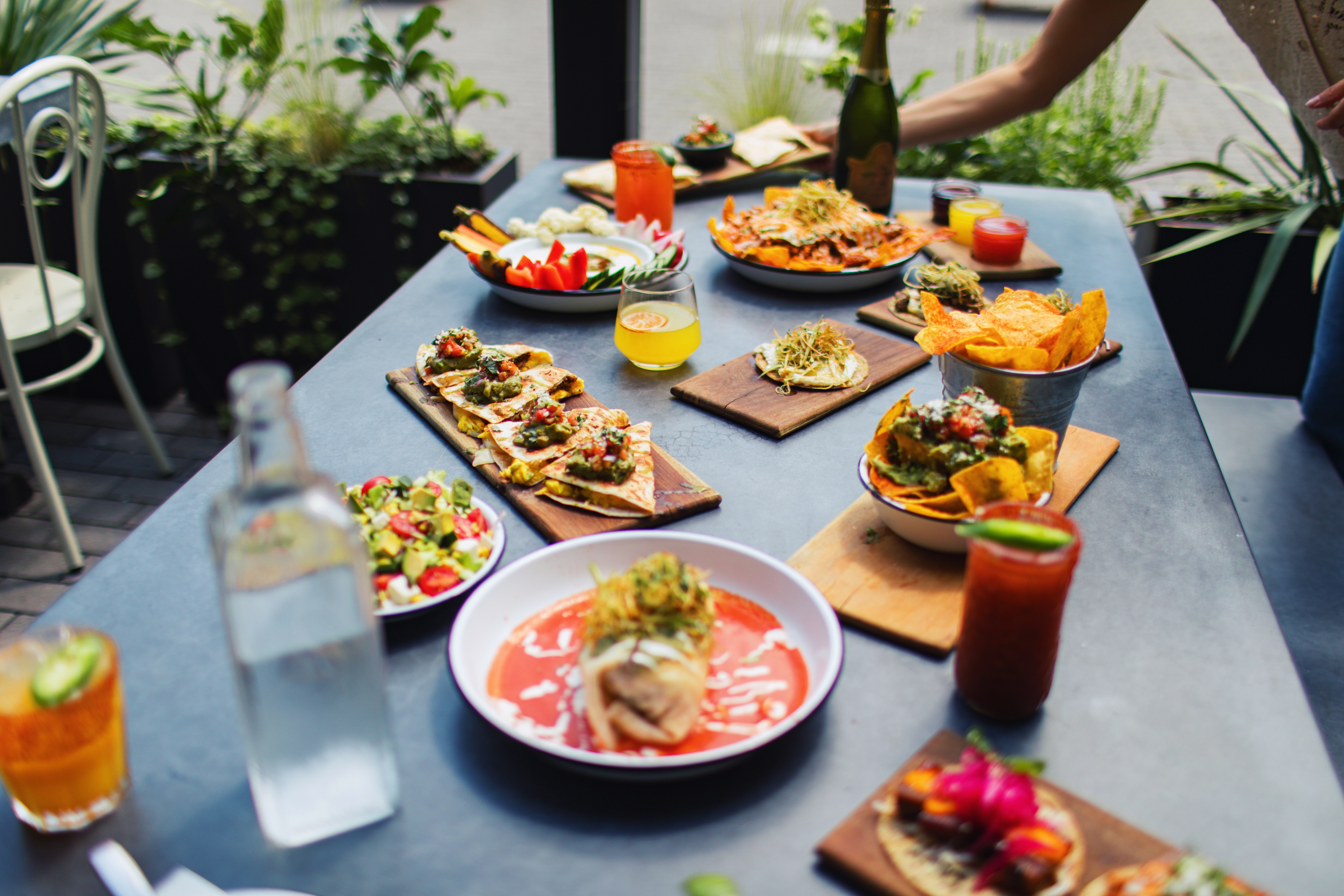 Breakfast tacos and brunch at Dos Santos in Denver
