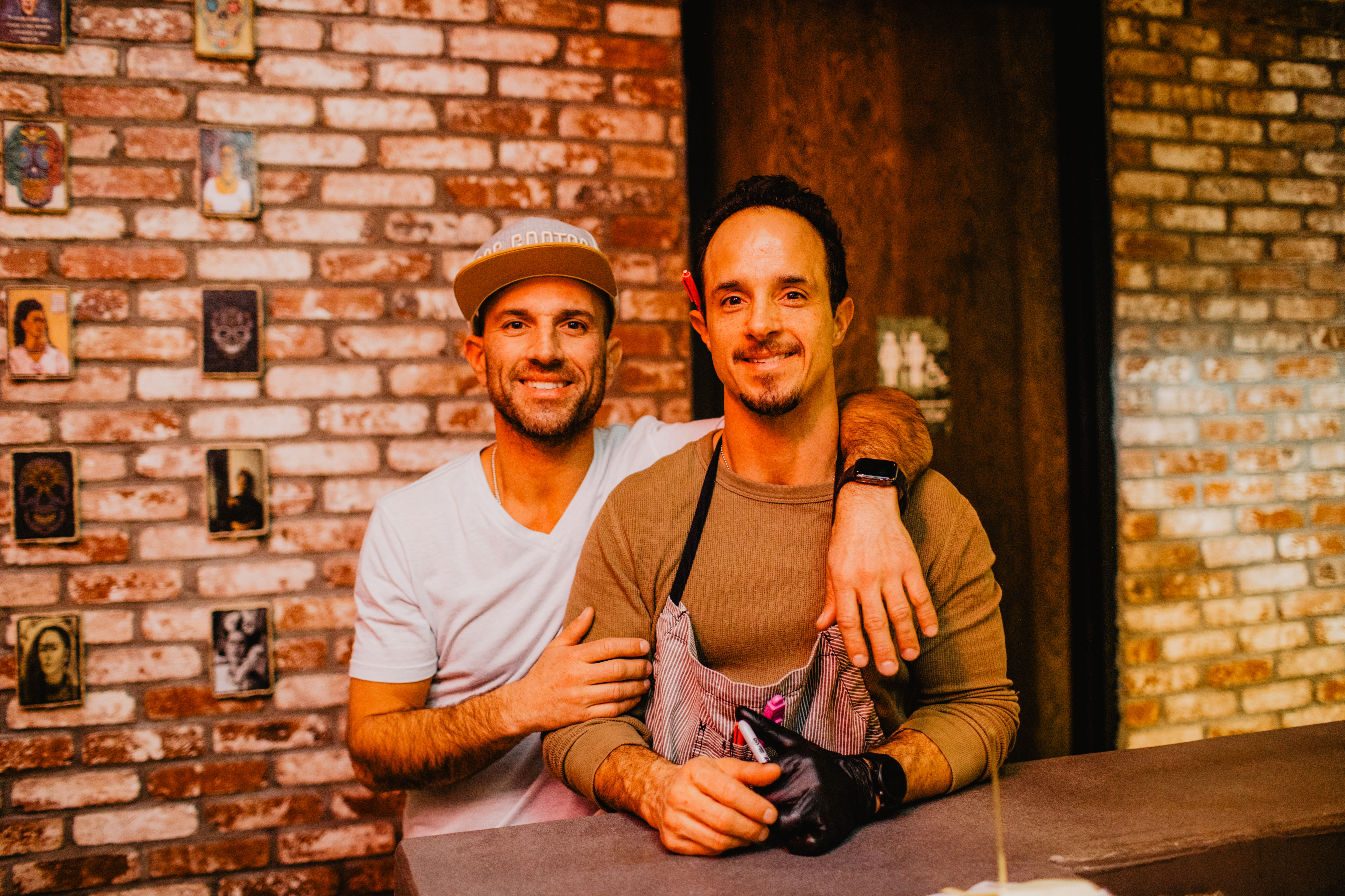 Photo of Jason and Chef Kris