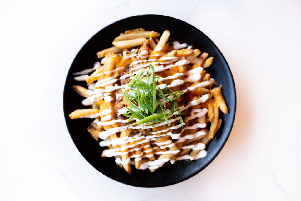 a bowl of food on a plate