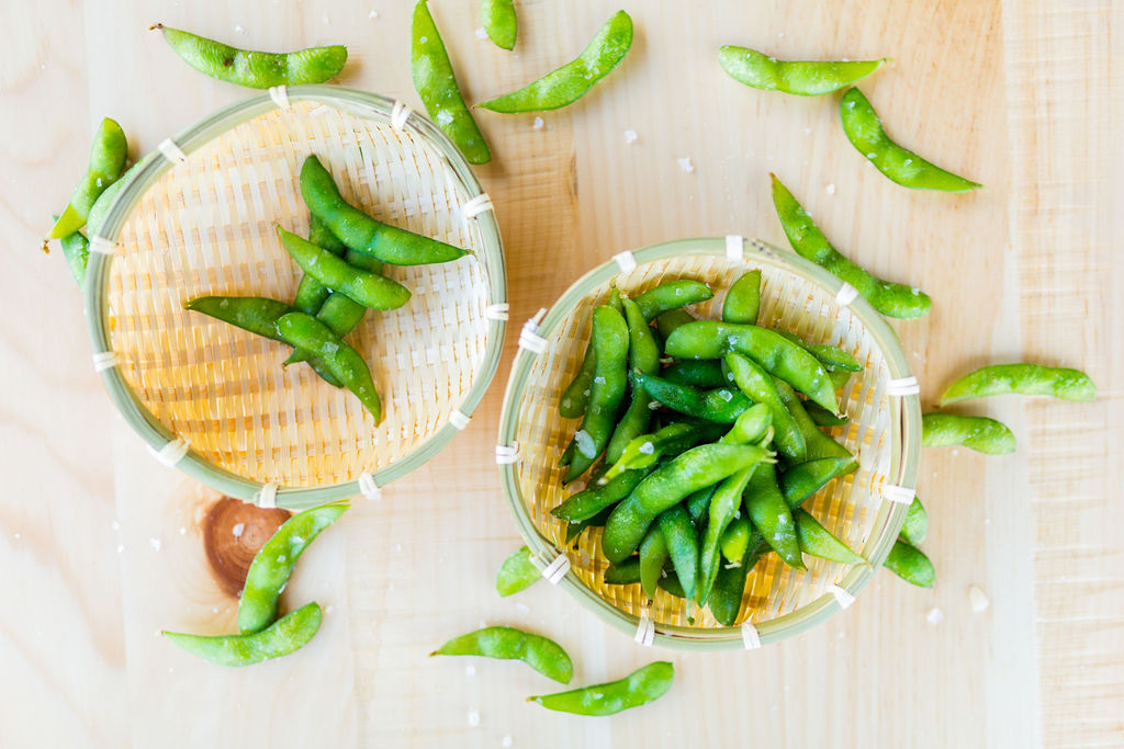 food on the cutting board