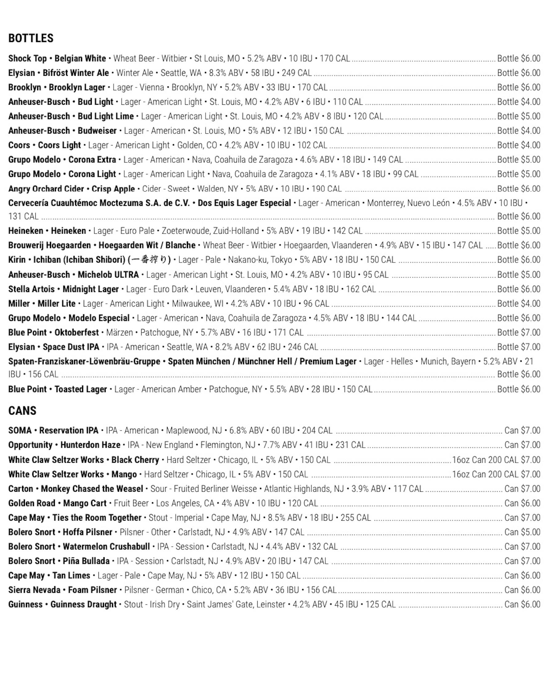 Bonds Tavern American Gastropub in West Orange, NJ