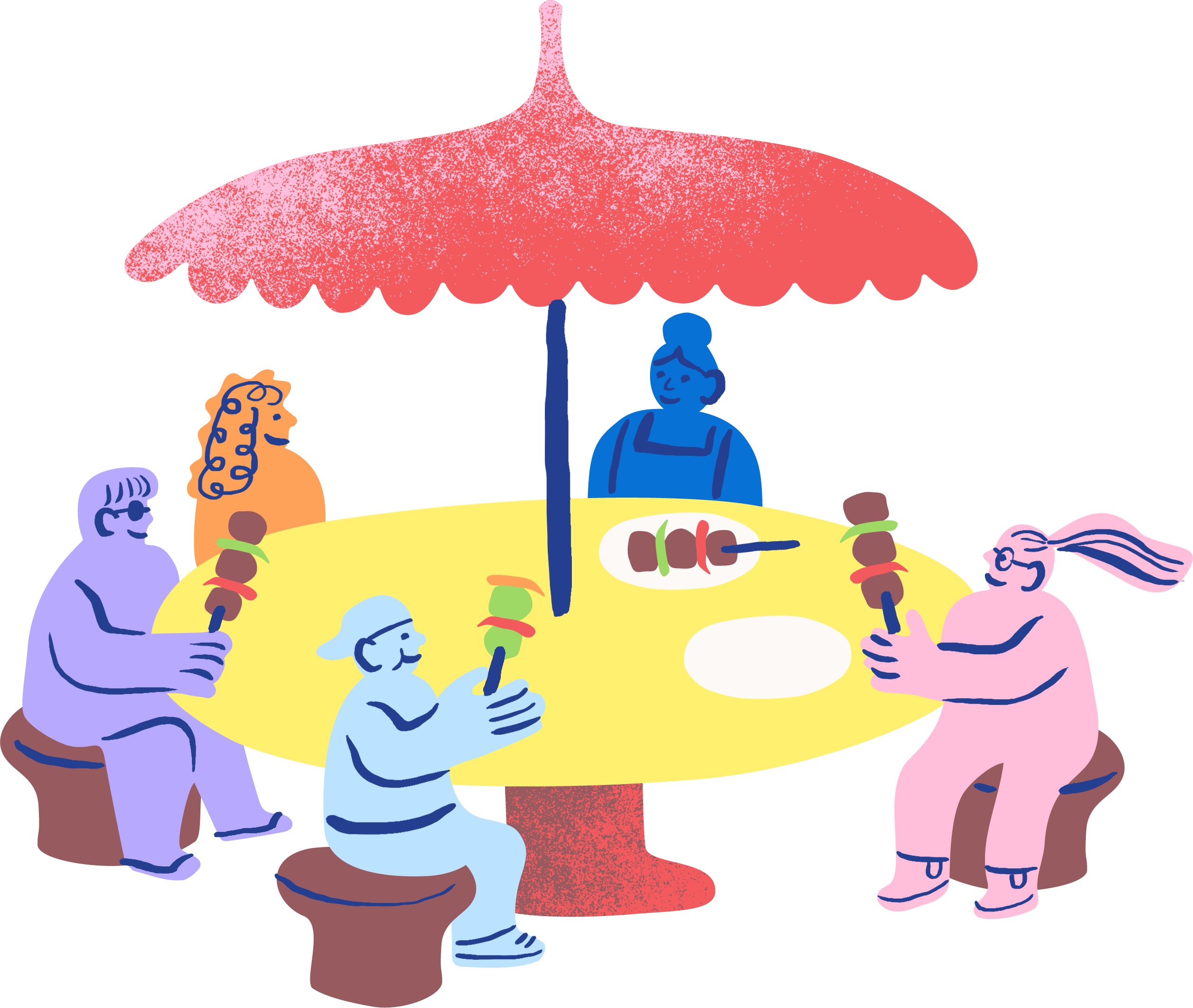 a person wearing a costume