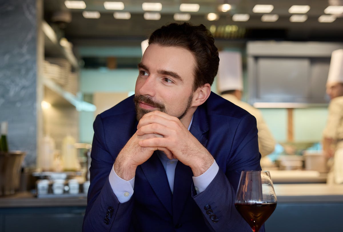 Head Sommelier Baptiste Beaumard