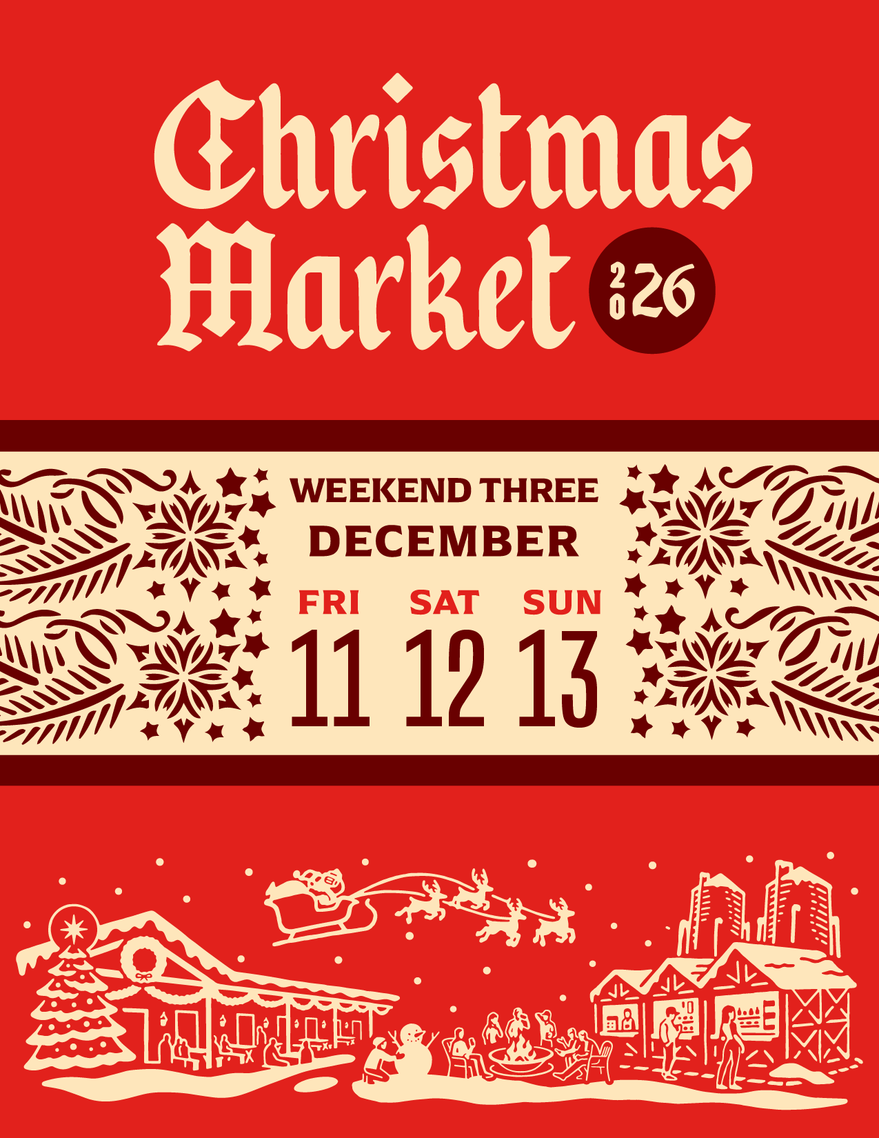 Christmas Market 2026 Weekend Three | The Olde Mecklenburg Brewery