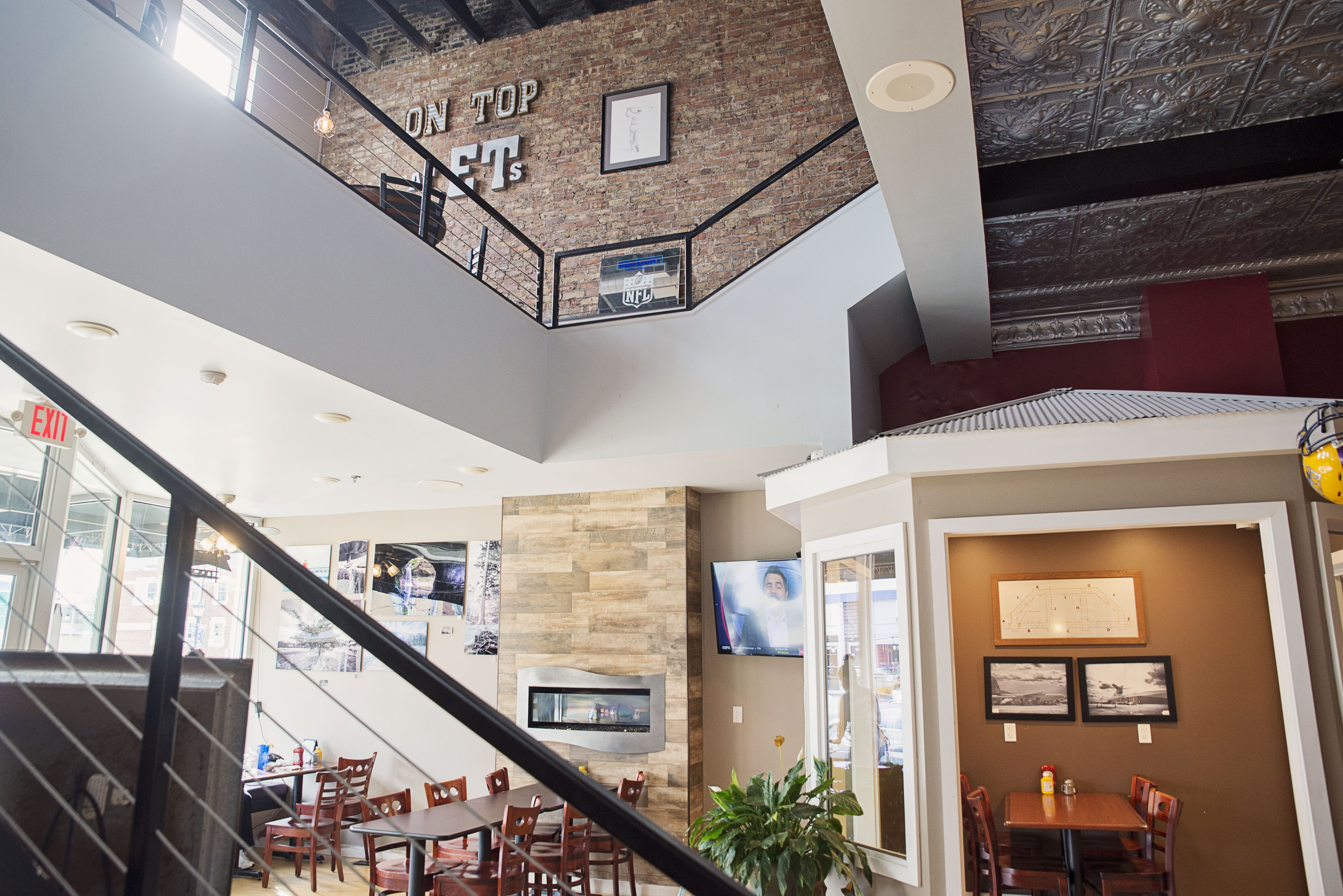 a store inside of a building