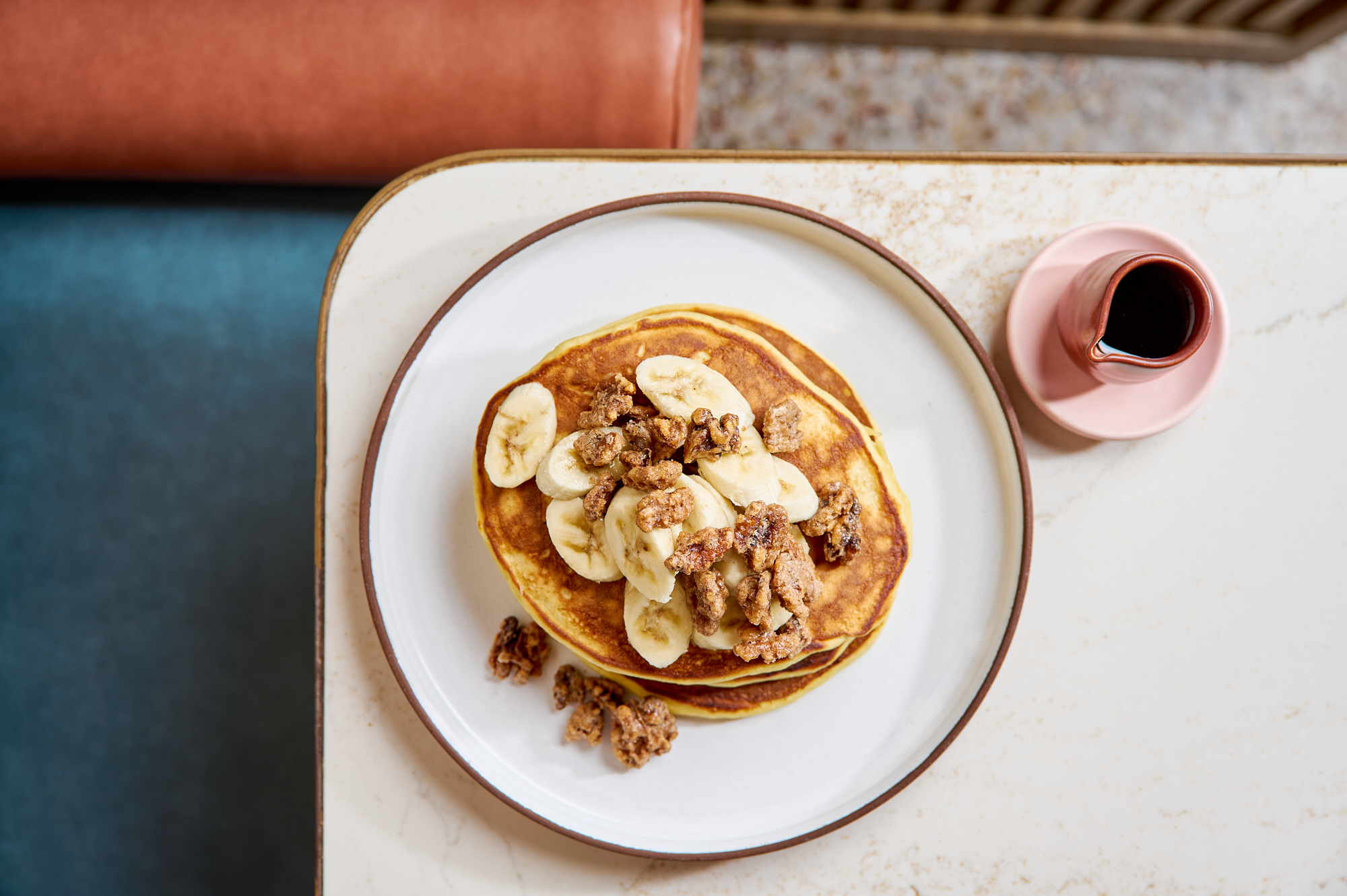 a plate of food on a table